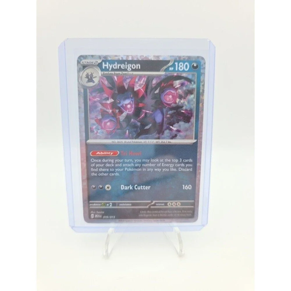 Pokemon Hydreigon Promo Card McDonald's 2025 Series 010/015
